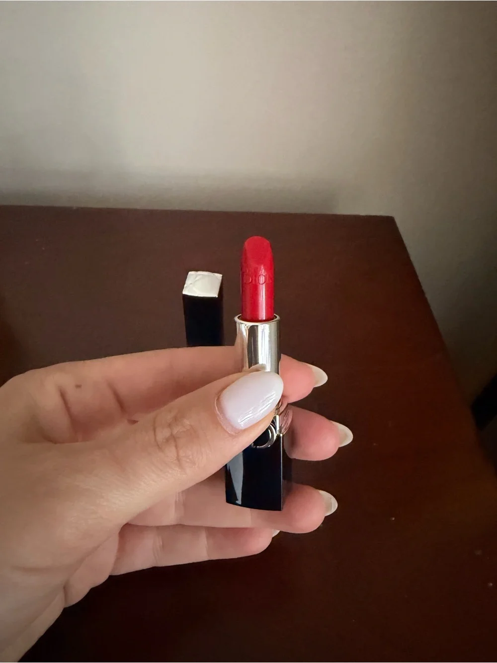 Dior Satin Red Lipstick - Vibrant Classic Shade mini new